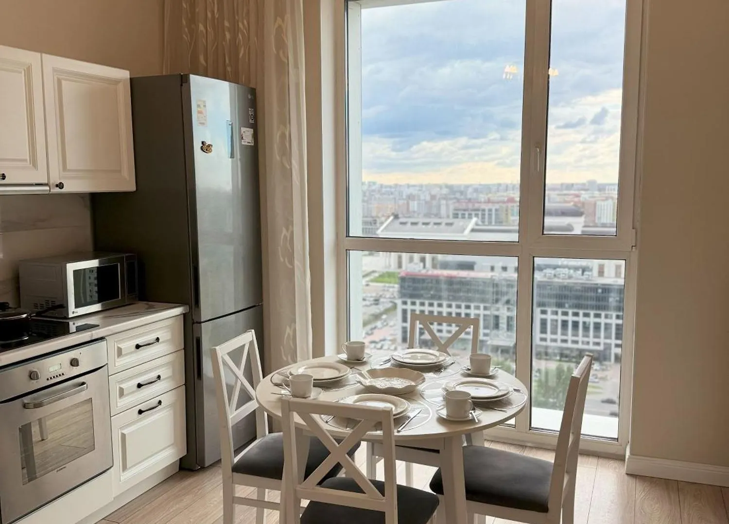 Apartmán Современный Уют, 1-Комнатная Квартира В Atlant Astana